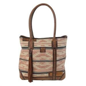 NEW STS RANCHWEAR women's palomino serape tote in multi
